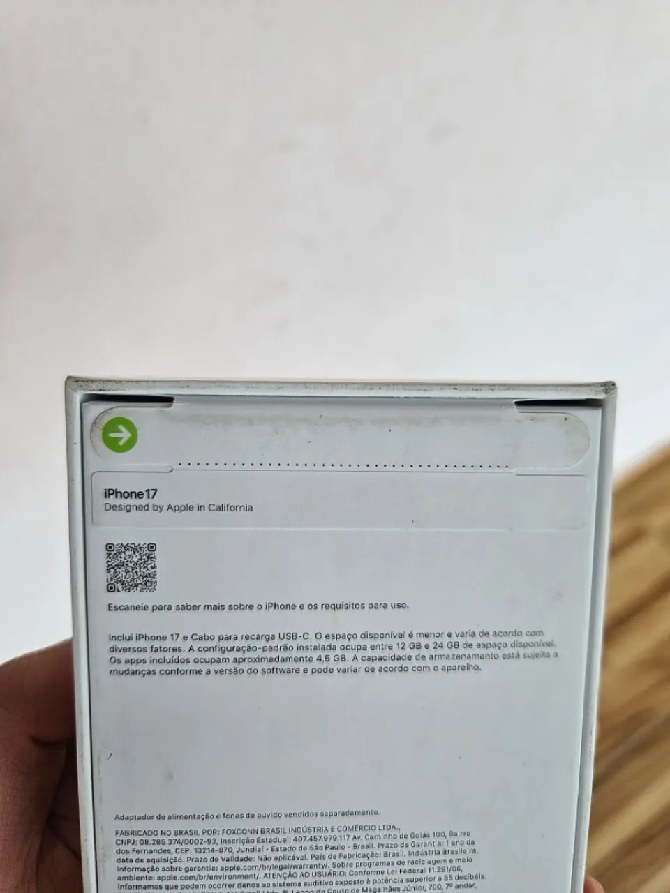 iPhone 17 256GB Branco  - Foto 4