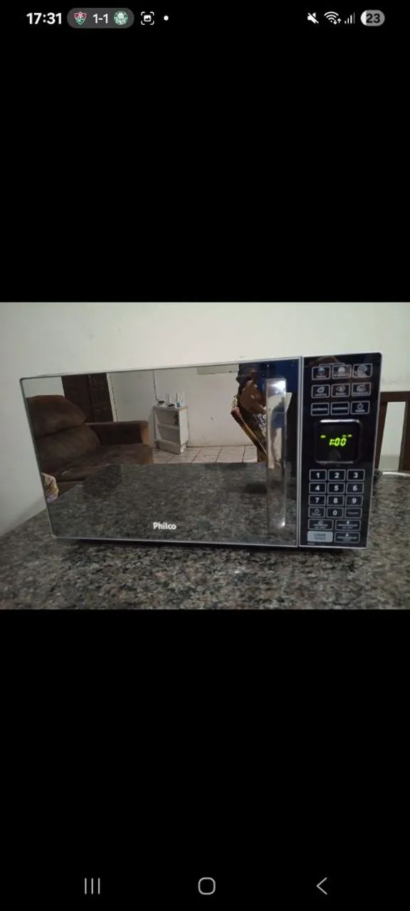 Micro-ondas Philco espelhado 30l - Foto 3