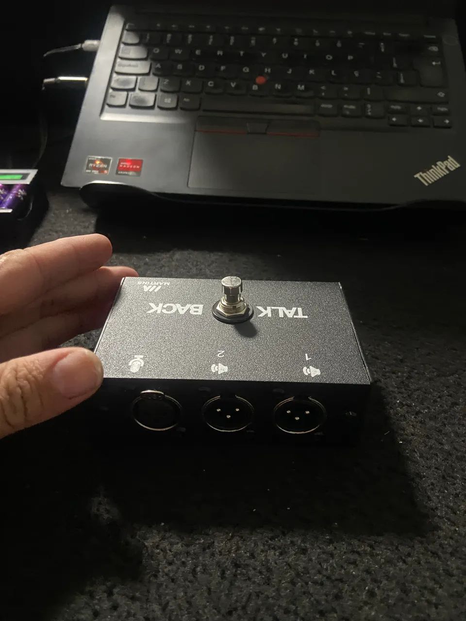 Pedal talkback usado 1 vez - Foto 2