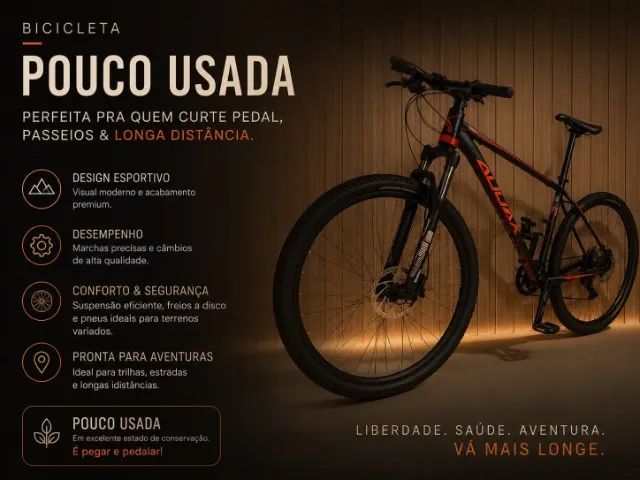 BICICLETA ARO 29 AUDAX - Foto 3