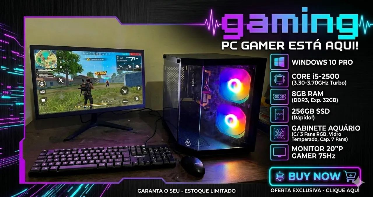 DESAPEGO PC GAMER NOVO