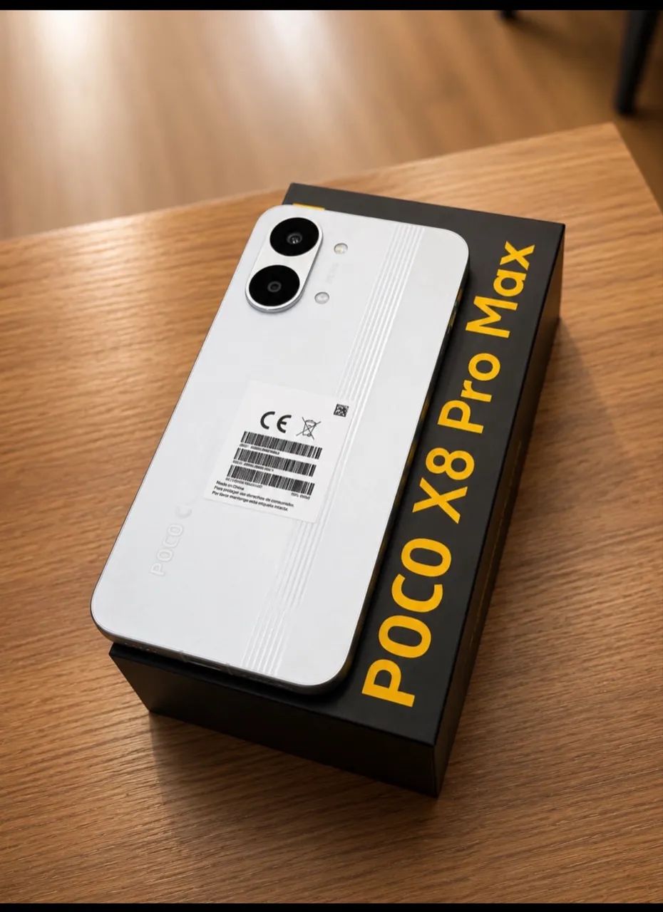 POCO X8 PRO MAX 12/256GB NOVO - Celulares e Smartphones - Zona