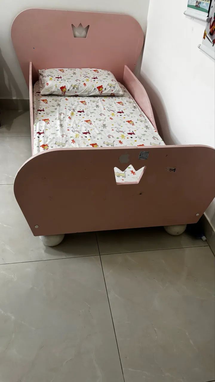 Cama princesa 100% madeira  - Foto 2