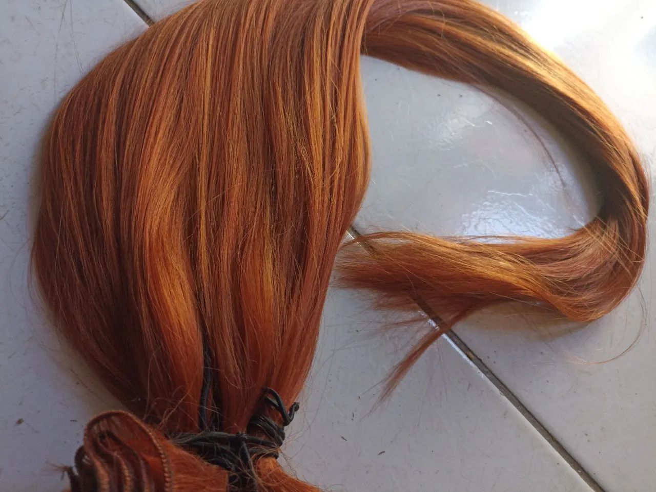 Cabelo ruivo Bio humano  - Foto 5