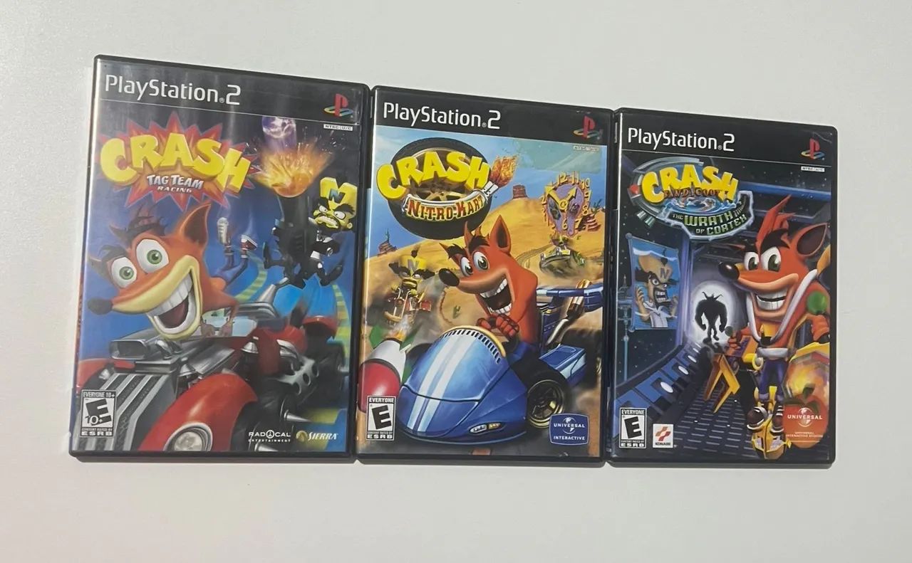 Coleção Crash  ps2