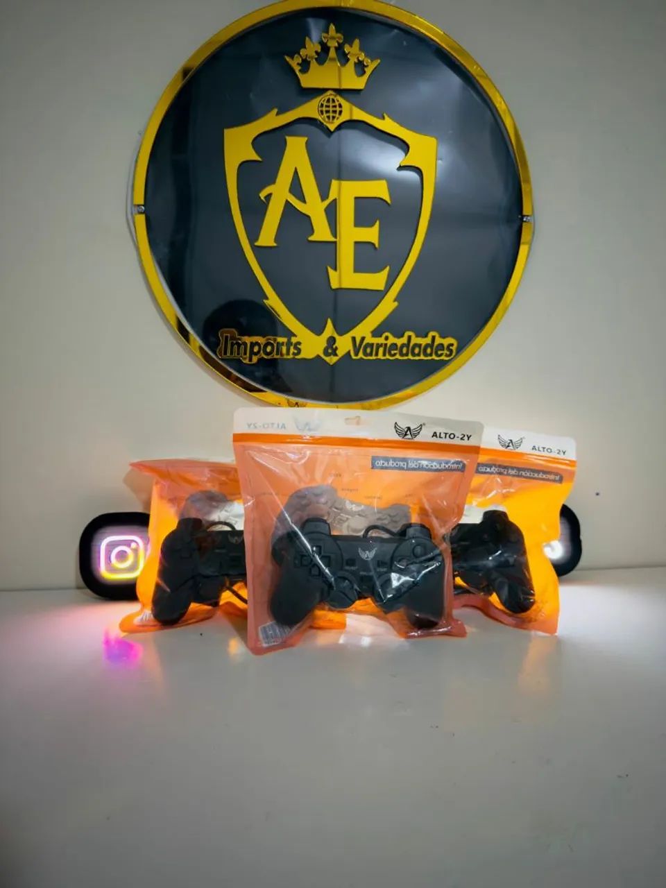 Controle PS2 com fio  - Foto 5