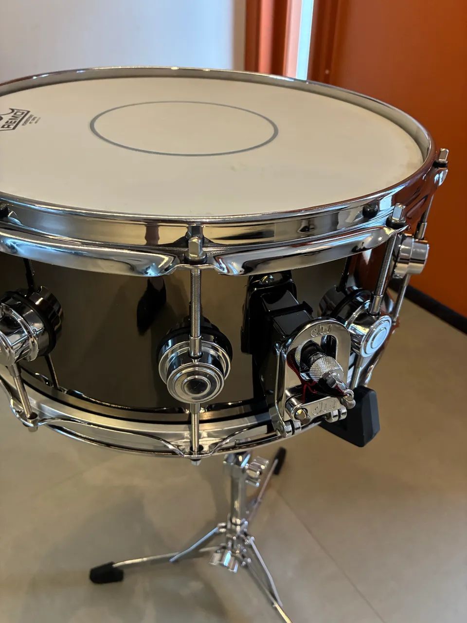 Caixa DW Collectors Series Nickel Over Brass 14x6,5 - Instrumentos
