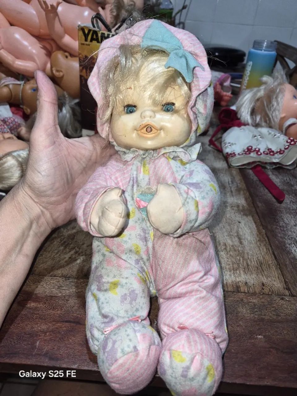 Boneca Tyco Bedtime Bottle Baby de 1996