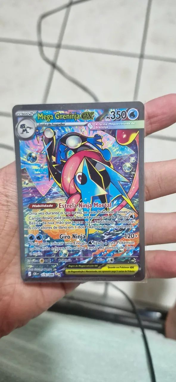Mega Greininja Ex 116/086