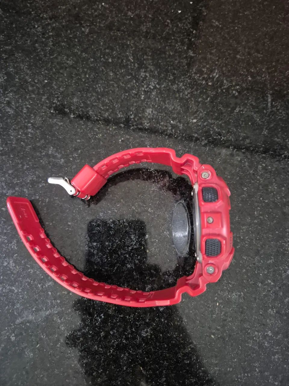 Relógio G-shock Cassio GA-100B vermelho  - Foto 3