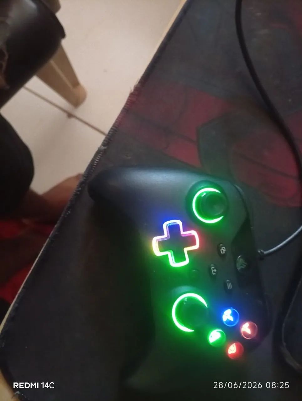 Controle Pc Xbox com cabo - Foto 2