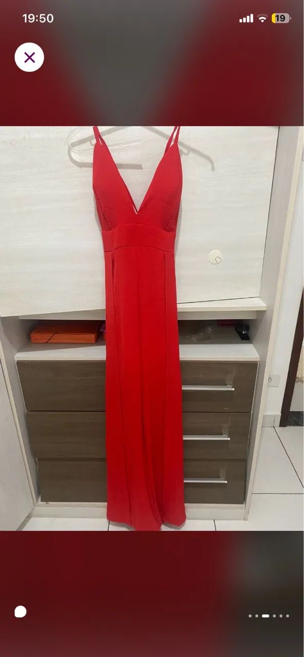 Macacão vermelho  - Foto 3