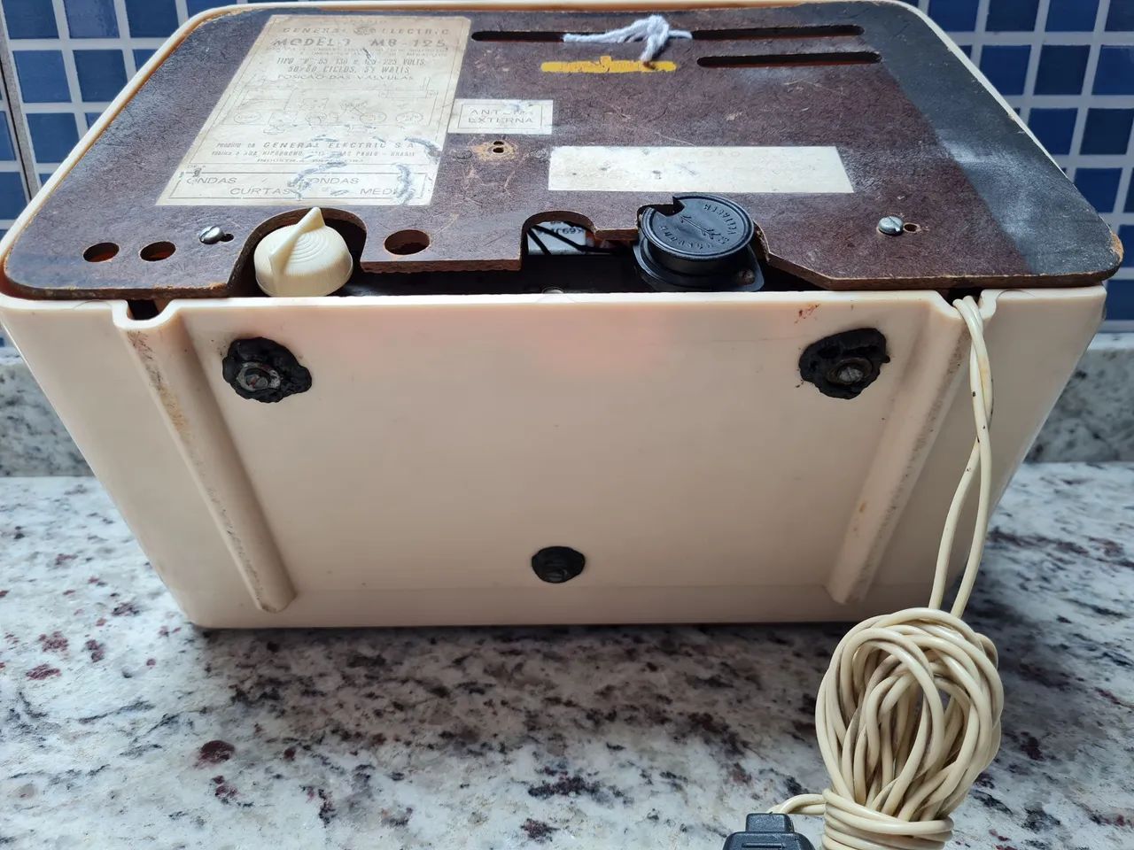 Radio a valvulas GE lindo e funcionado  - Foto 2