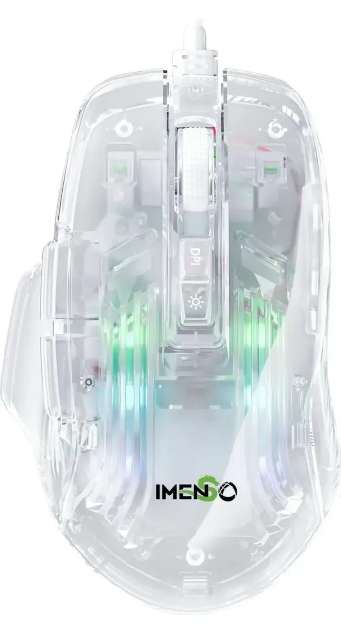Mouse Para Jogos Usb Led Gamer Imenso - Foto 3