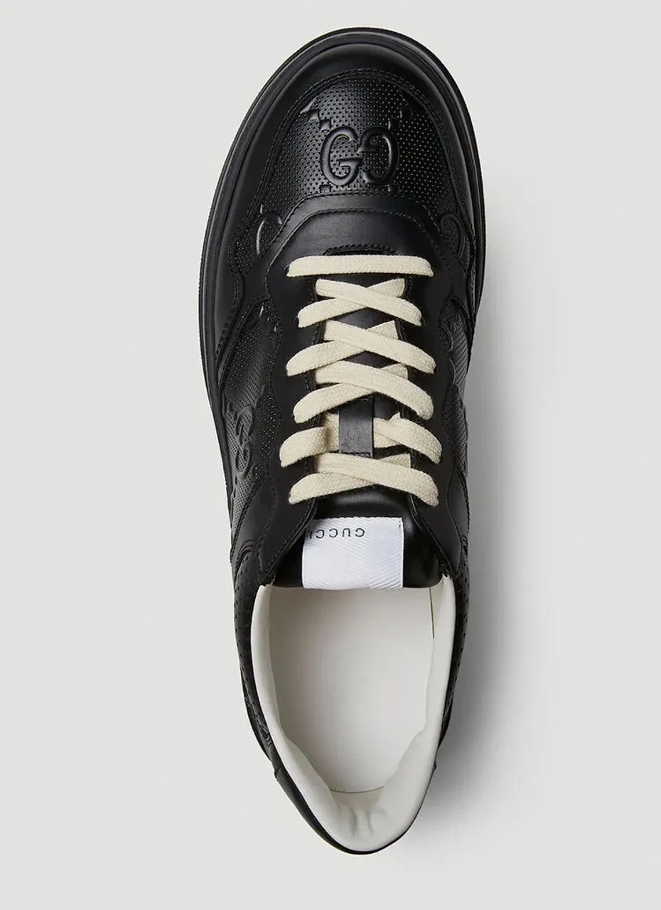Tenis gucci gg embossed sneaker original 42 - Foto 3