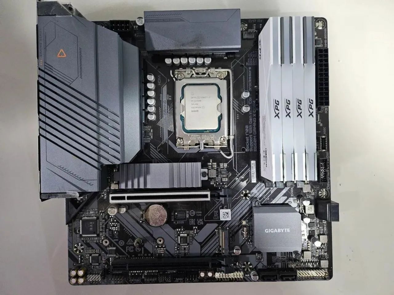 Kit Gamer Completo - i5 12400F + 32gb RAM + B660M - Peças de