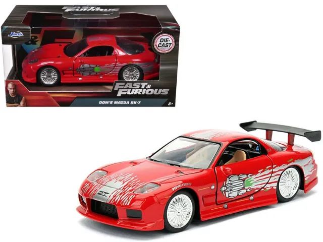Velozes e Furiosos Dom's Mazda RX-7 - Jada Toys 1/32 - Foto 2