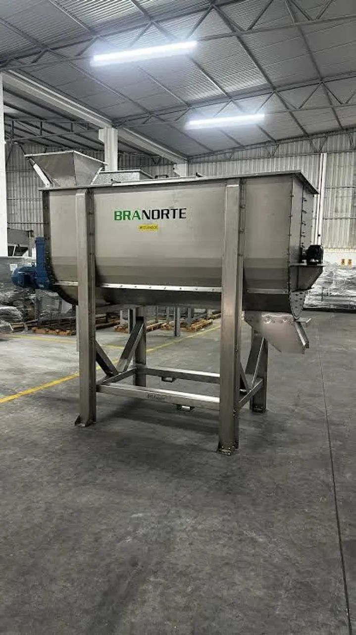Misturador inox 300kg cosméticos 