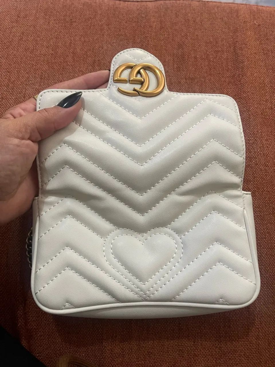 Bolsa da Gucci mini branca  - Foto 2