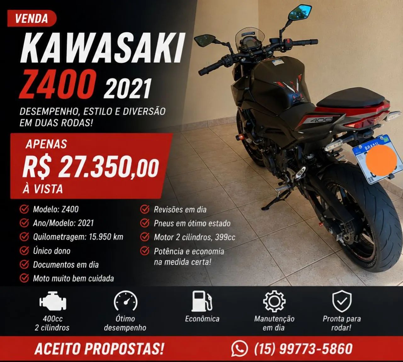 Z400 2021 unico dono