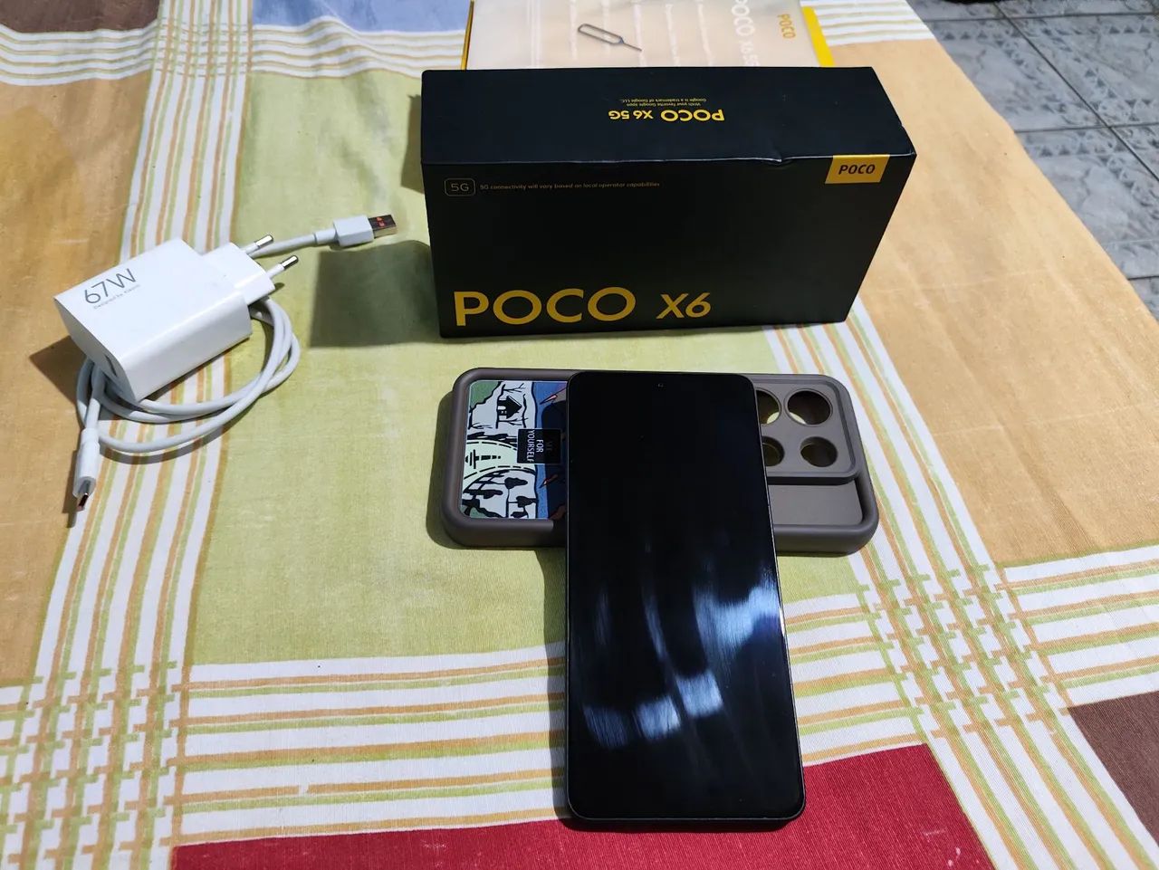 POCO X6 5G Completo + Caixa e Acessórios