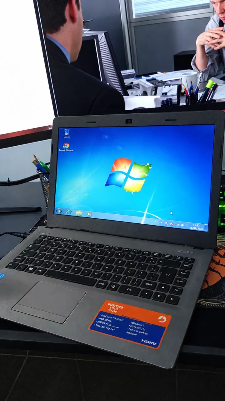 NOTEBOOK - Core i3-3217U / 8GB DDR3 / HD 500GB - FORMATADO ! - Foto 2