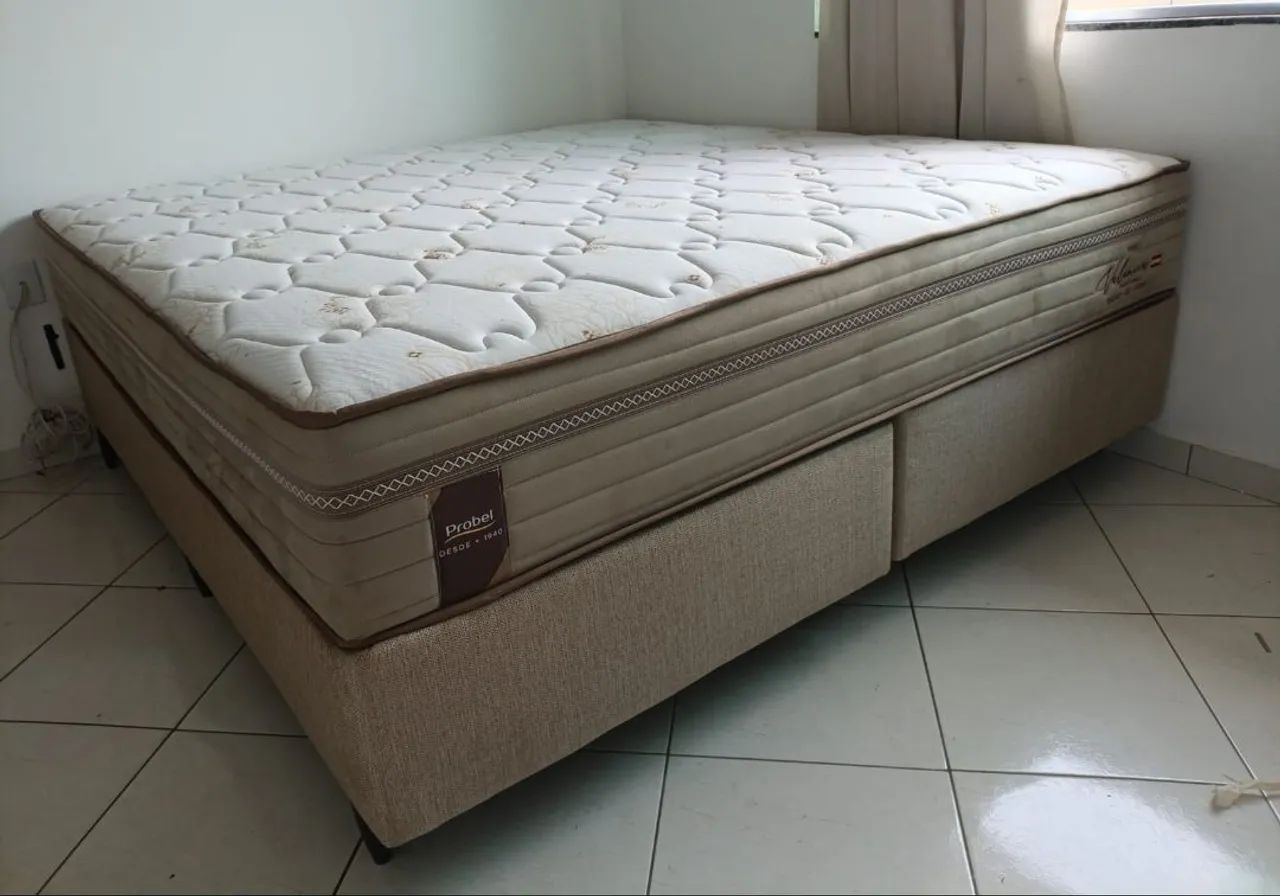 Cama box super king probel 193x203 pronta entrega 