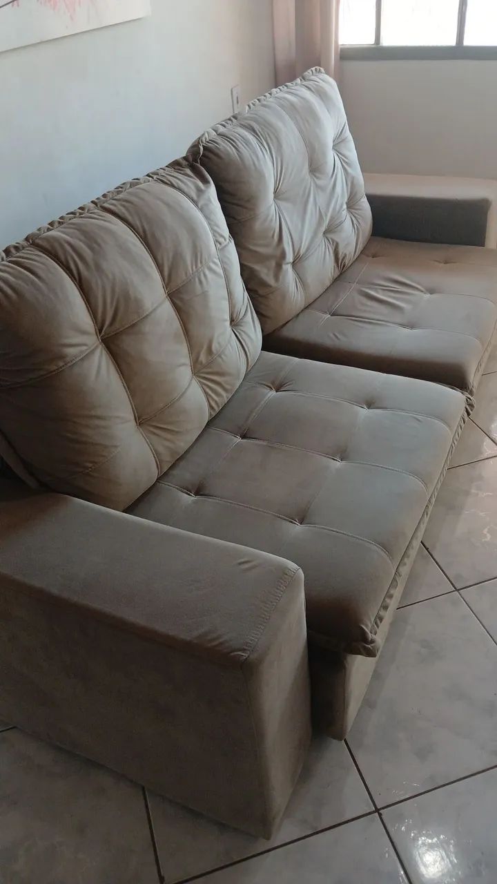 Vendo Sofá Retrátil 2 lugares cont: (69)9972_4223