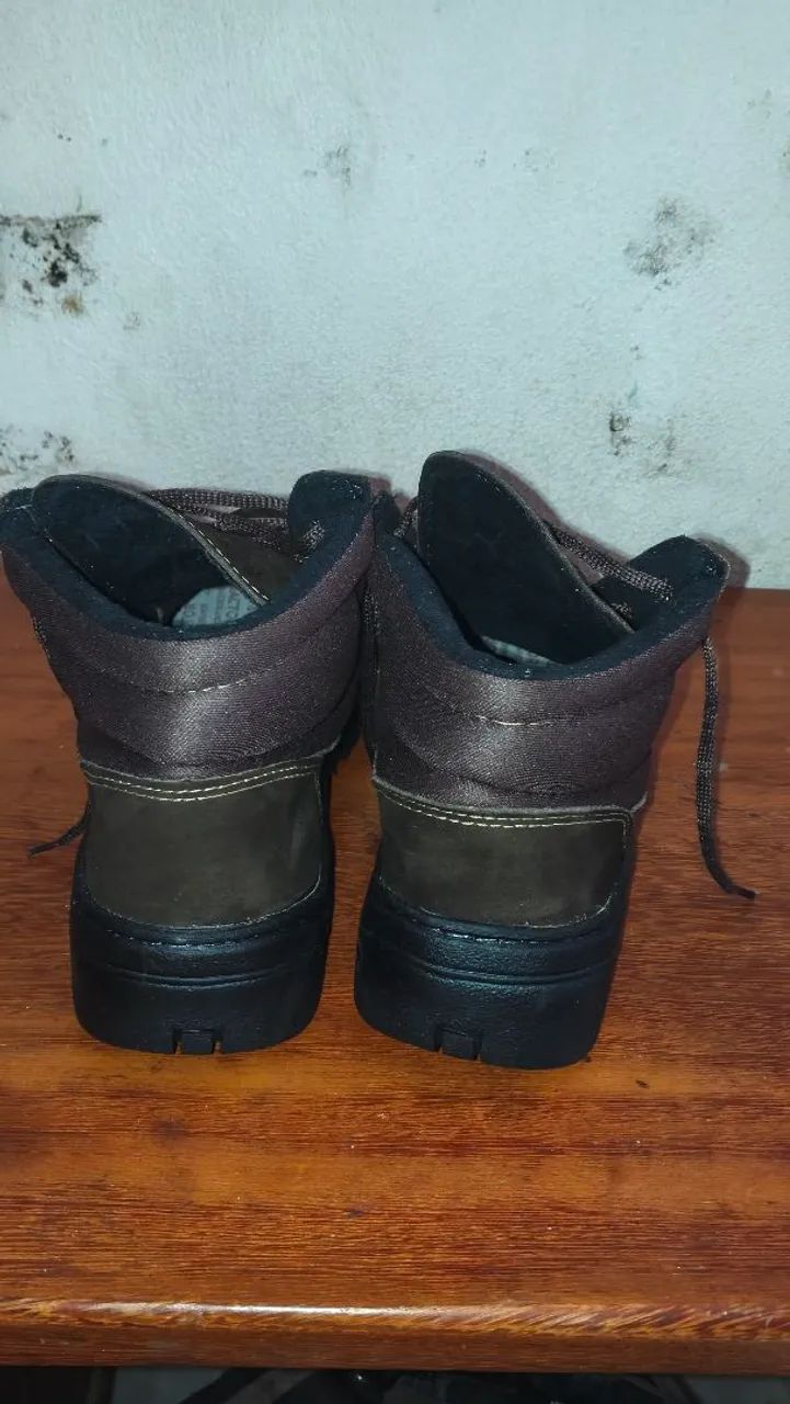 ? Botina de Segurança Nobuck - NOVA, SEM USO - Foto 2