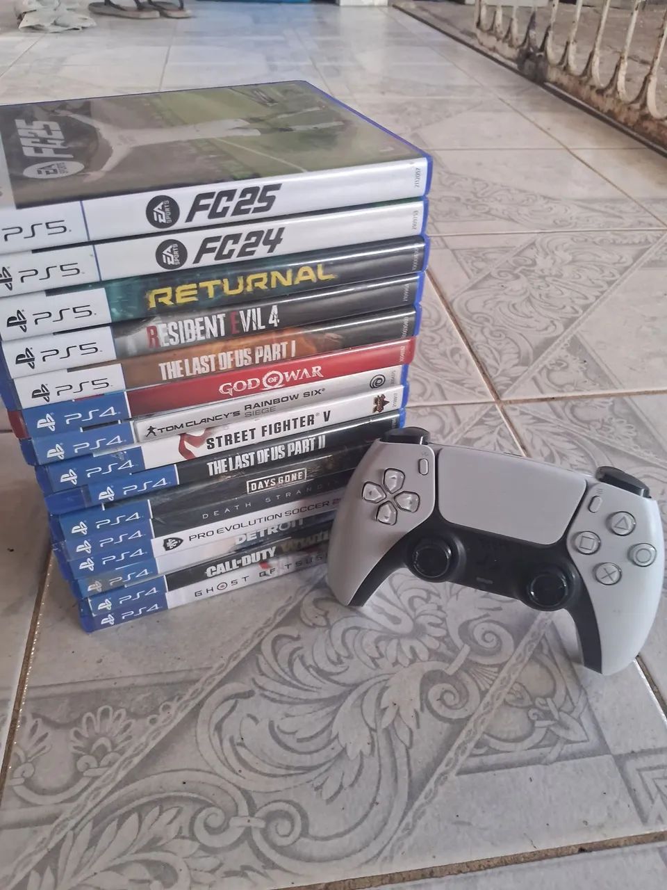 Combo 15 jogos +controle ps5 - Foto 2