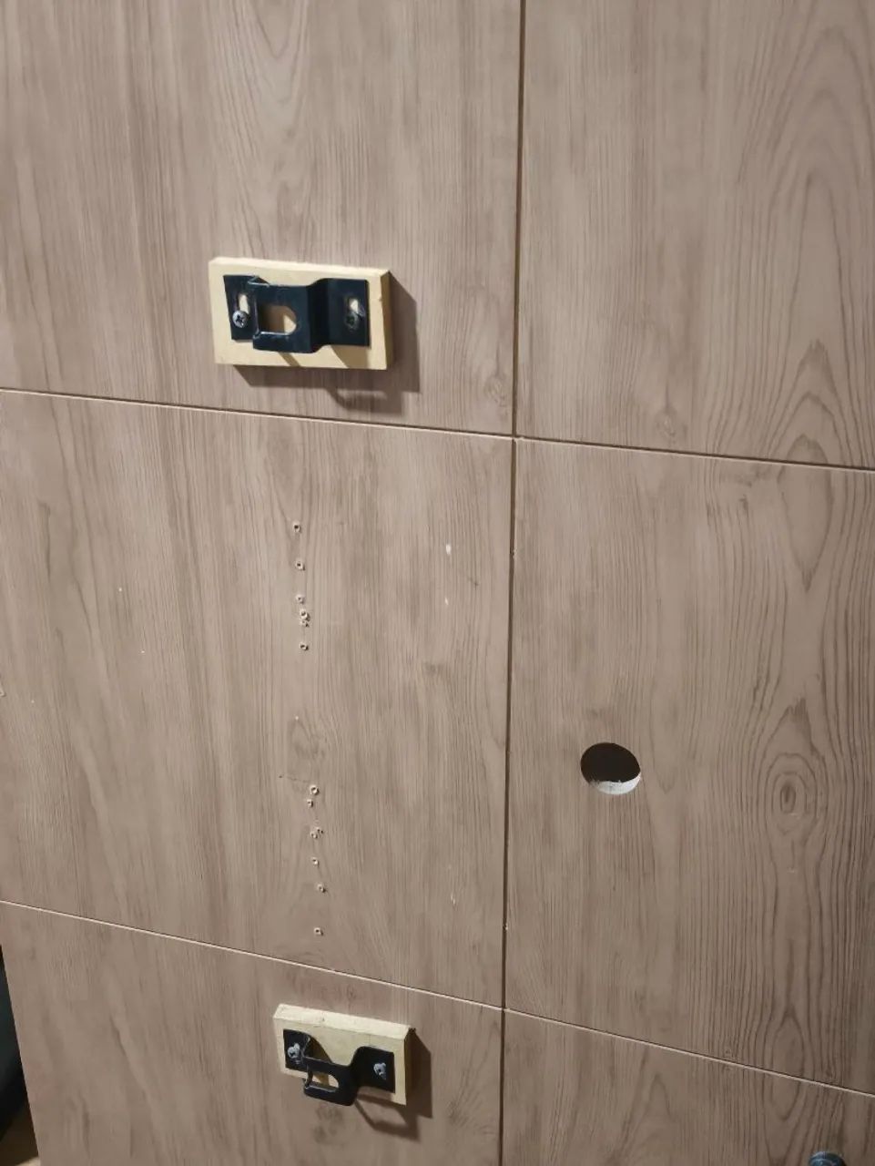 Painel de TV com Suporte para tv até 43 polegadas 100%  MDF - Foto 5