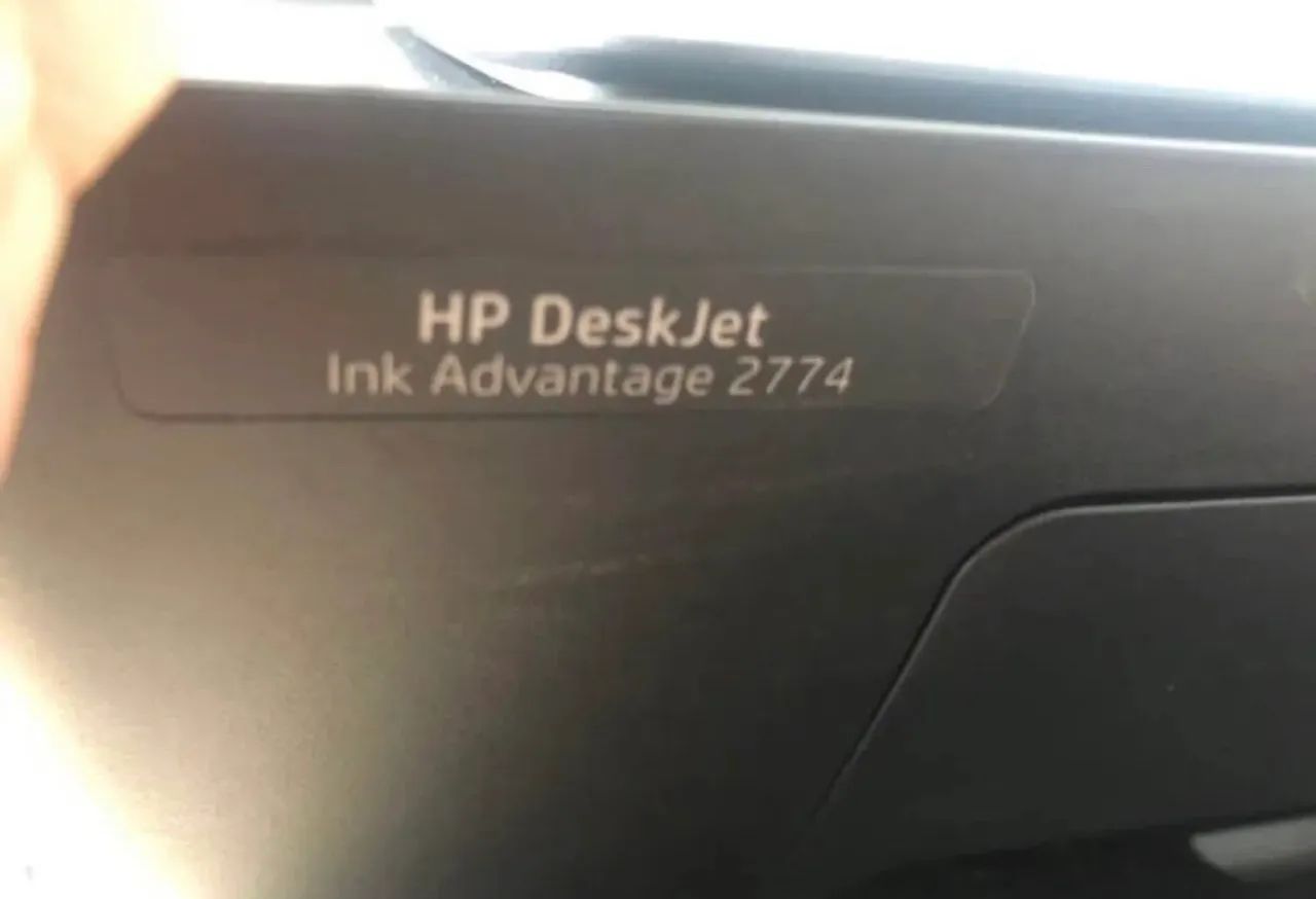 Impressora HP sem cabo de dados 