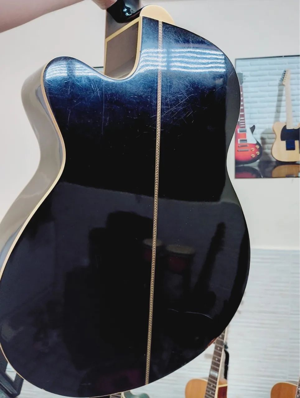 Violão Dallas perfeito estado - Foto 5