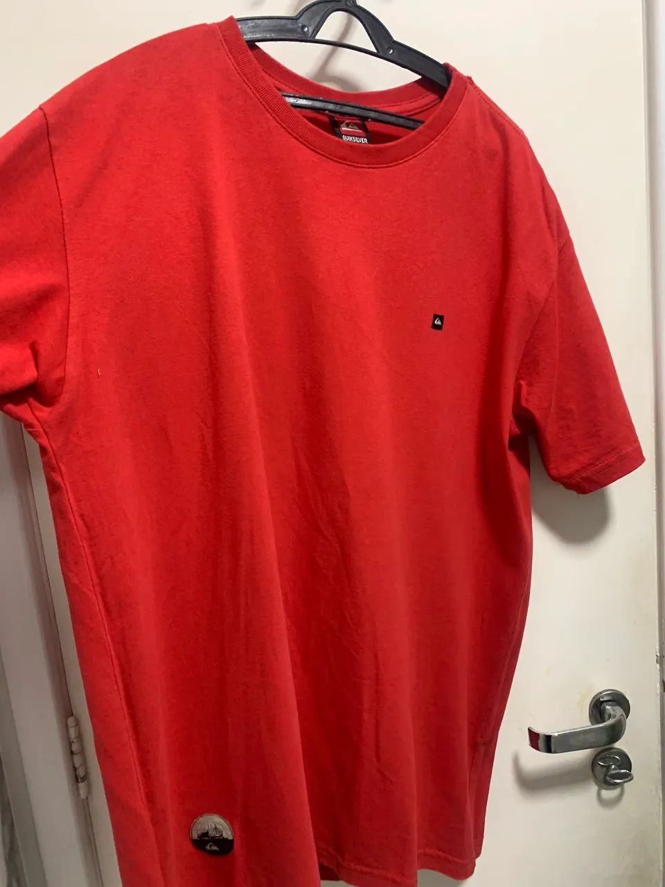 camiseta quiksilver vermelha M - Foto 5