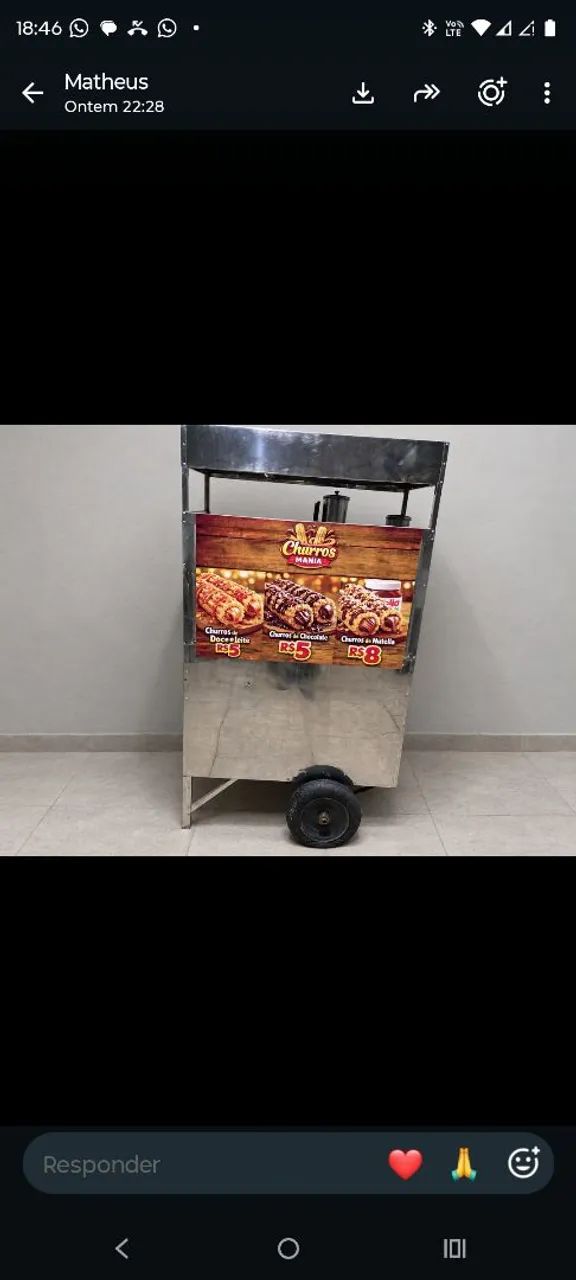 CARRINHO DE CHURROS 