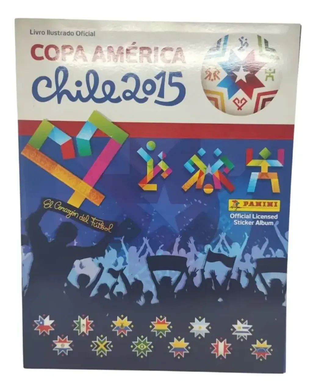 Álbum Copa América 2015 completo (Capa Dura)