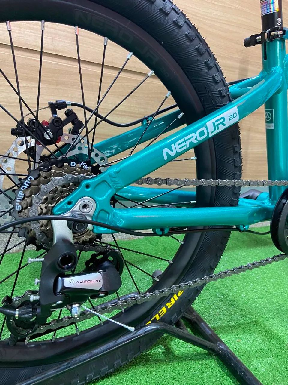 Bicicleta Absolute aro 20 c marcha NOVA - Foto 4