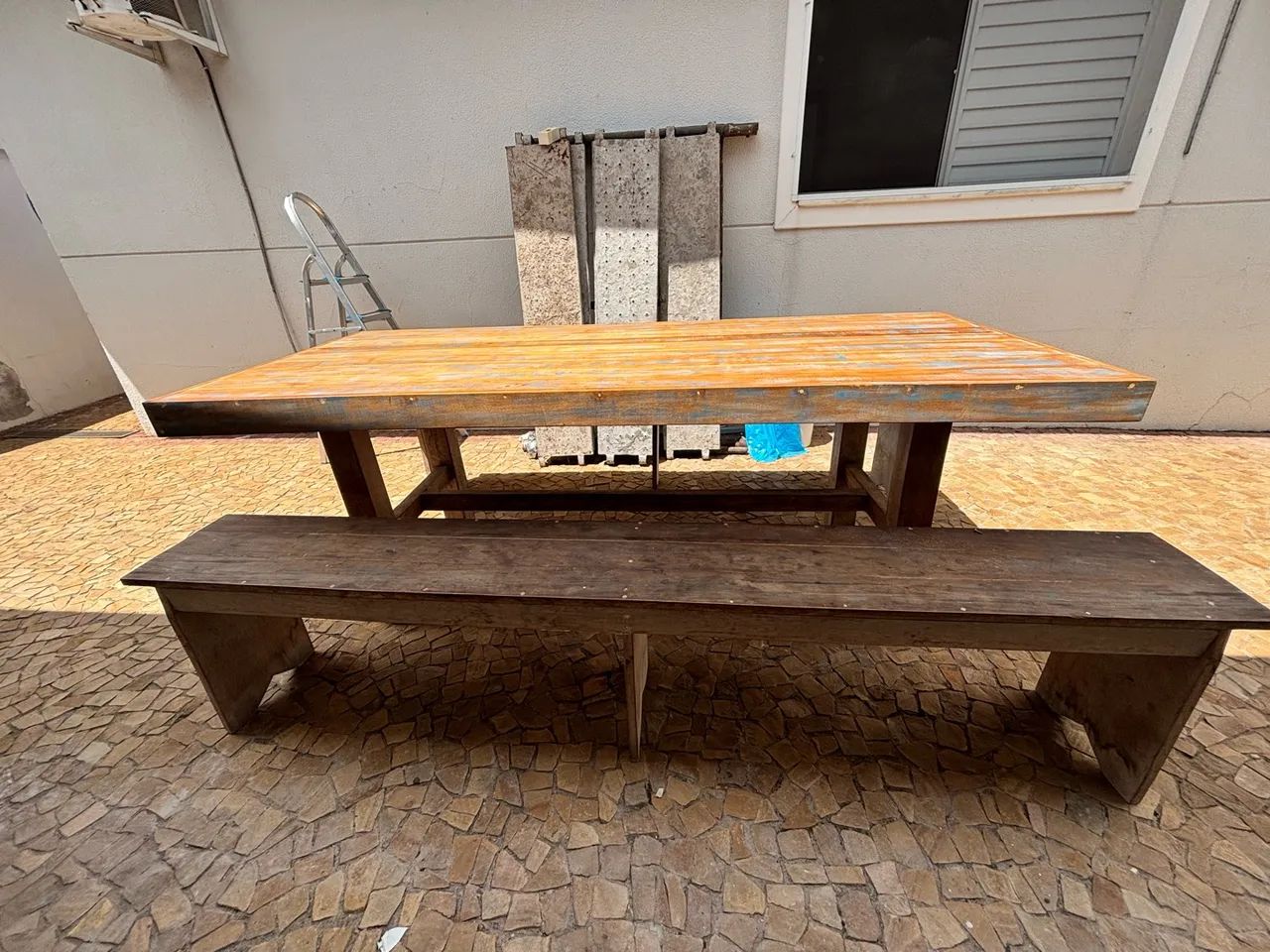 Vendo Mesa de Madeira de demolição! - Foto 5