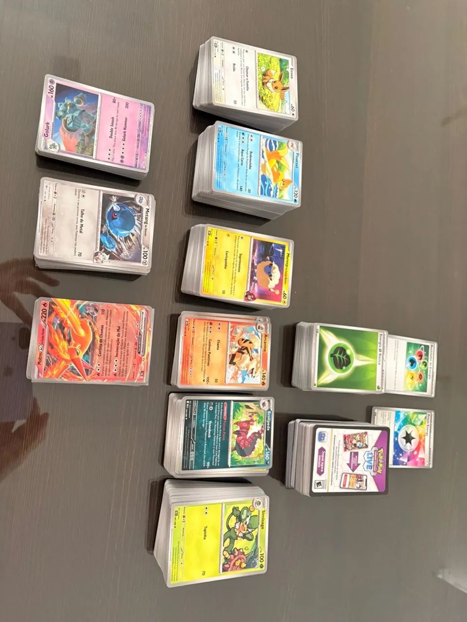 Mega Coleção Cartas Pokémon TCG - 989 Cartas - Foto 2
