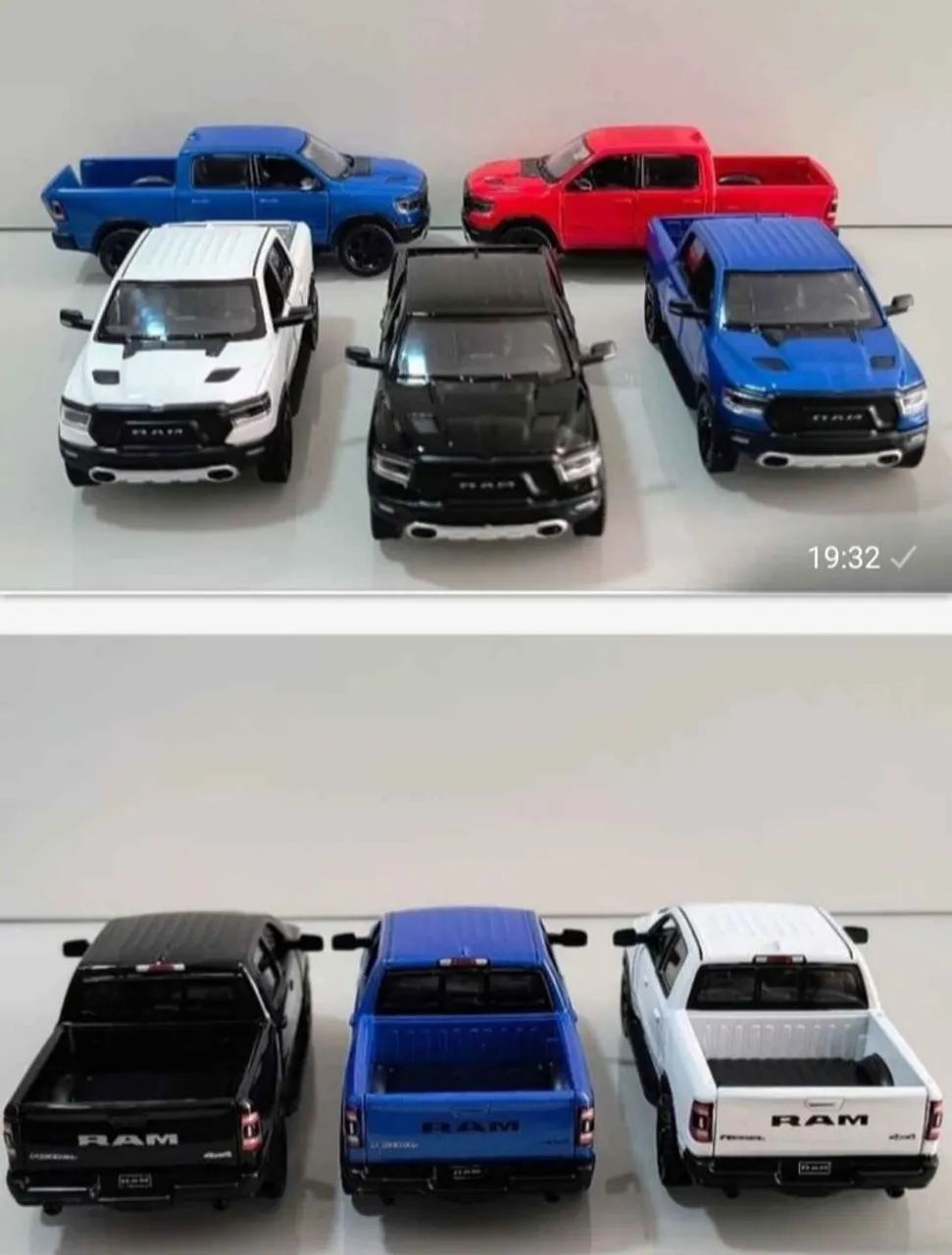 Miniatura de Dodge Ram metal 