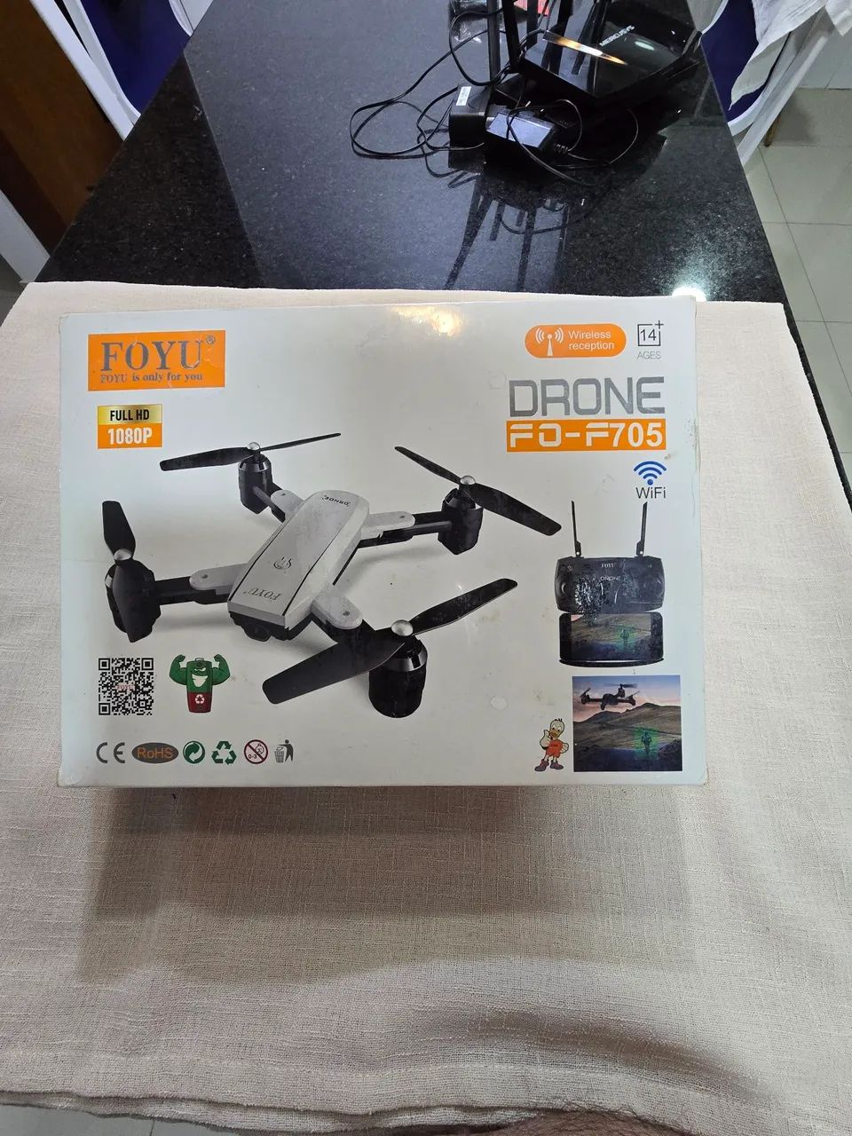 Drone Modelo FO-F705 Full HD  Novo Lacrado - Foto 3