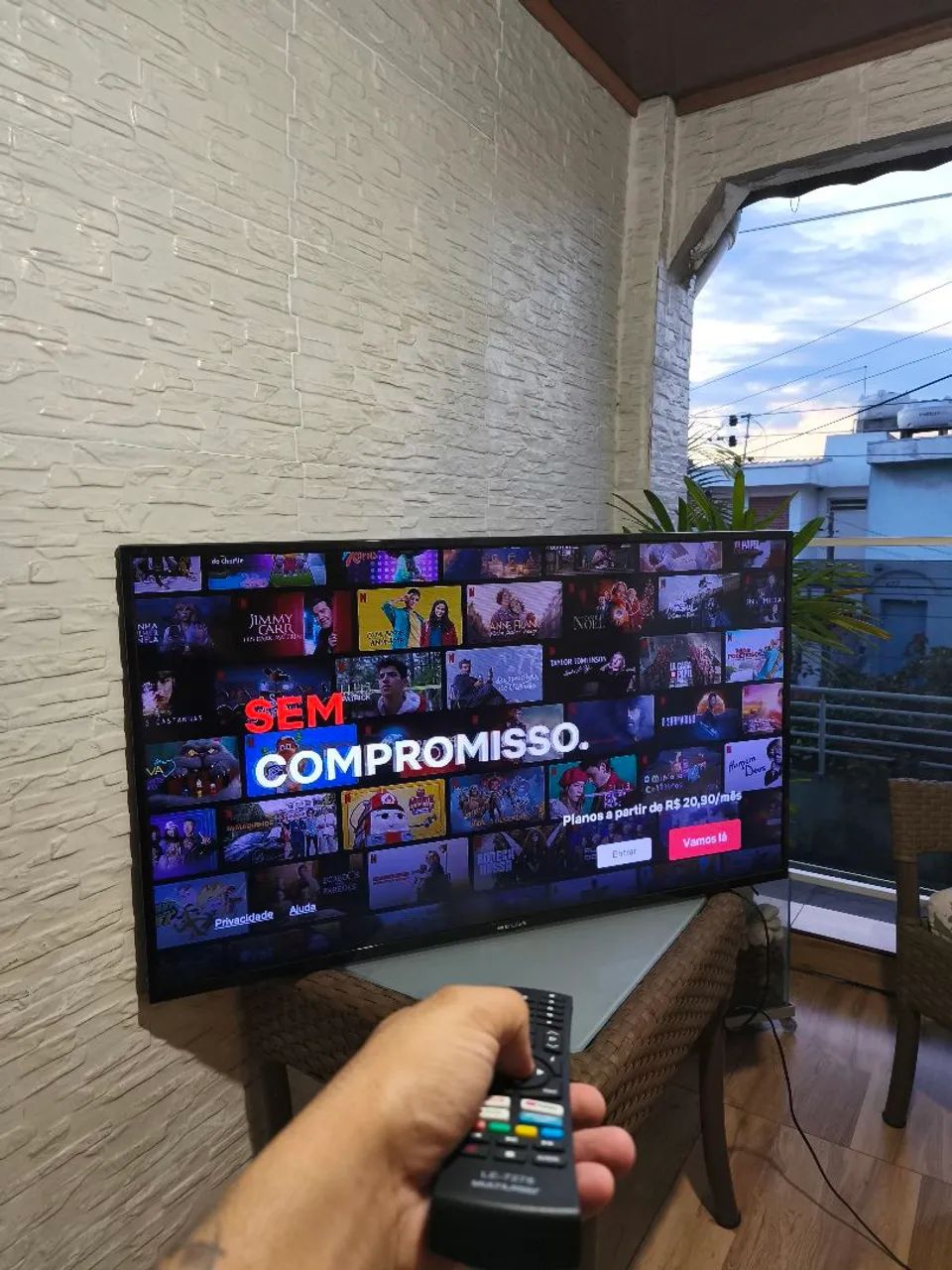 SMART TV 43 POLEGADAS IMPECÁVEL - Foto 3