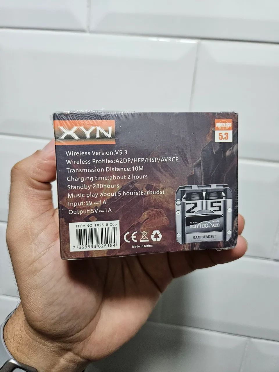 Fone de Ouvido M25 Wirelless 5.3 - Foto 3