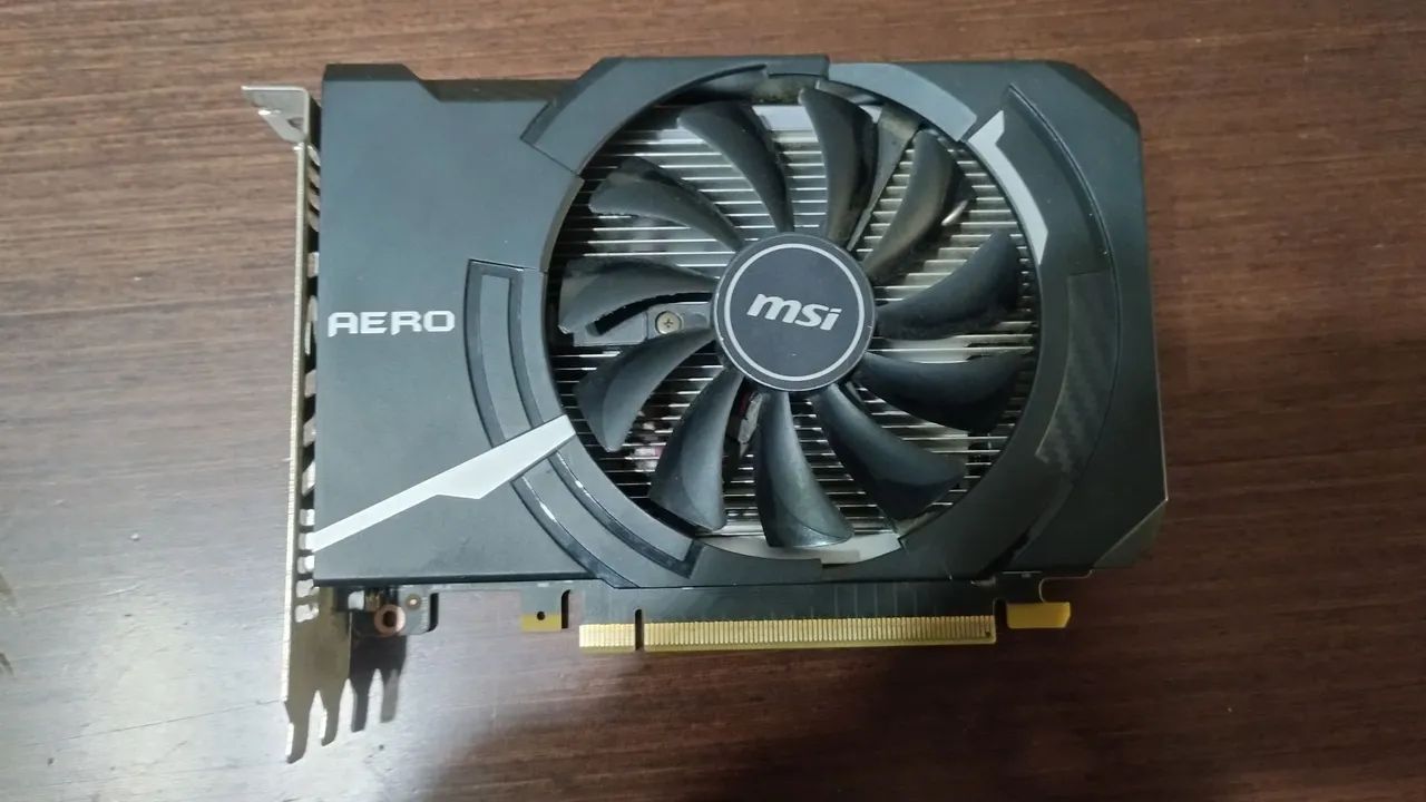 Placa vídeo Pc gamer Msi gtx 1050 2giga usada excelente - Foto 4
