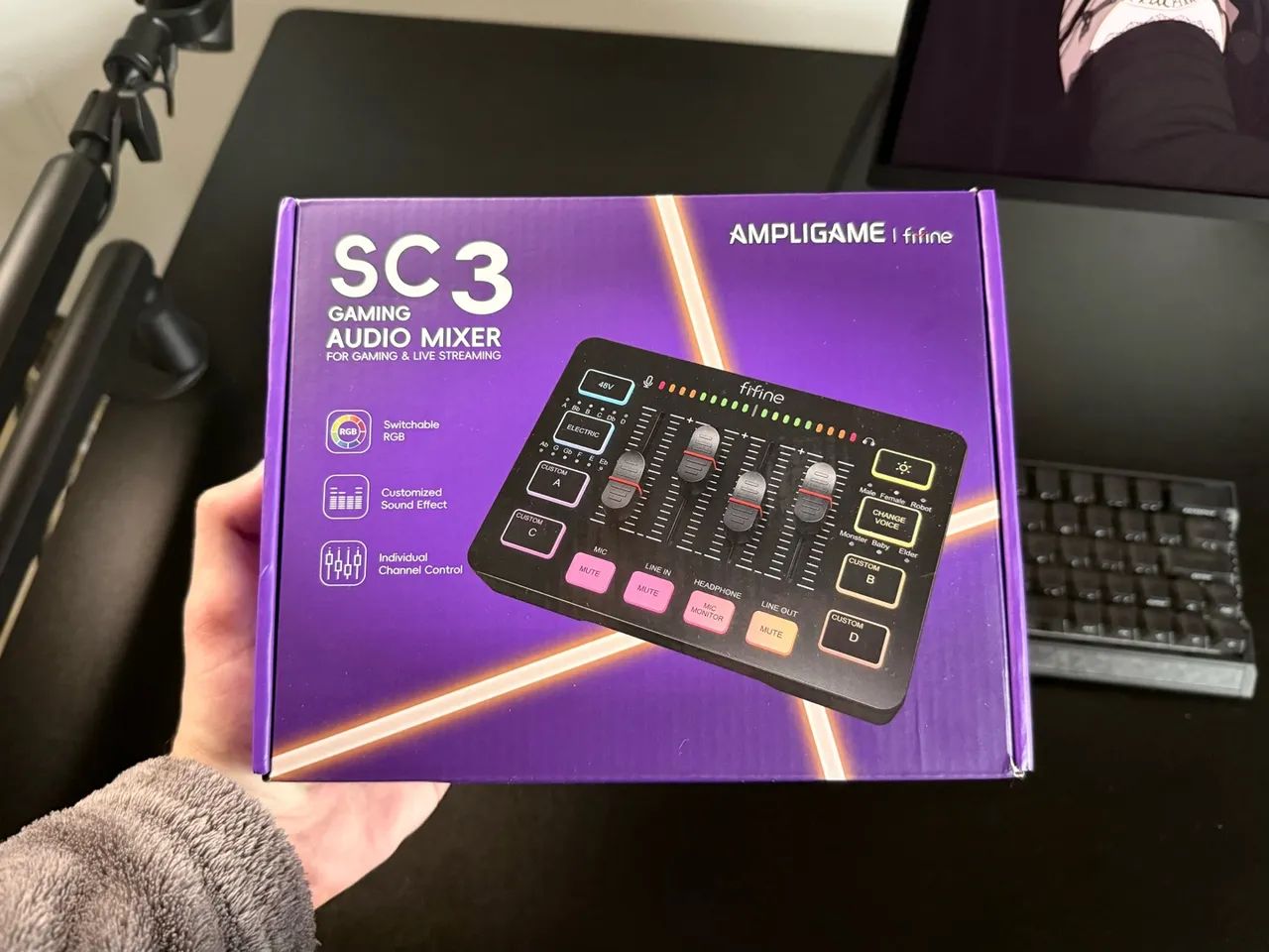 Fifine Sc3 Mesa de Audio