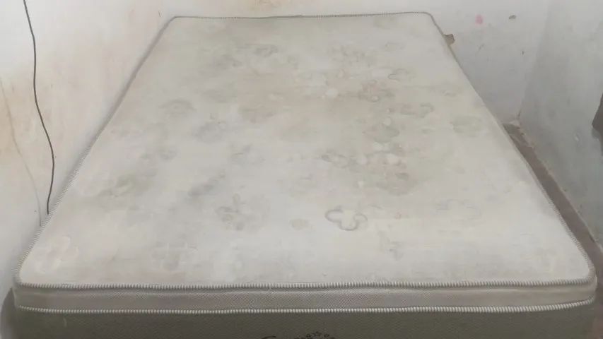 Cama Base + Colchão Queen Mola Ensacada 