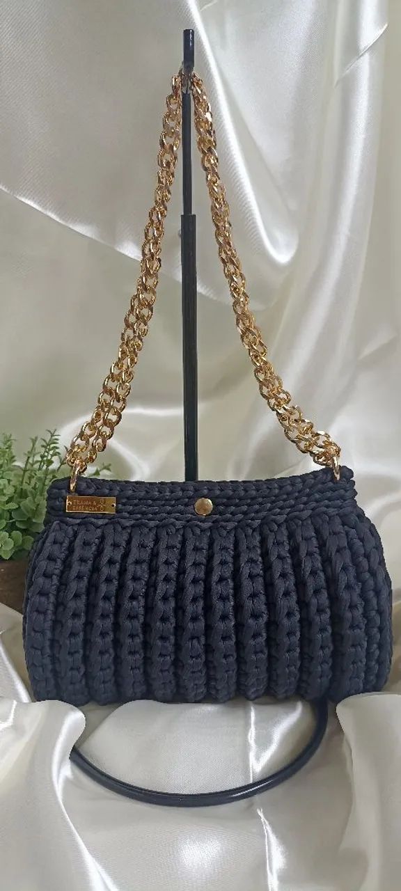 Bolsa Crochê Safira  - Foto 4
