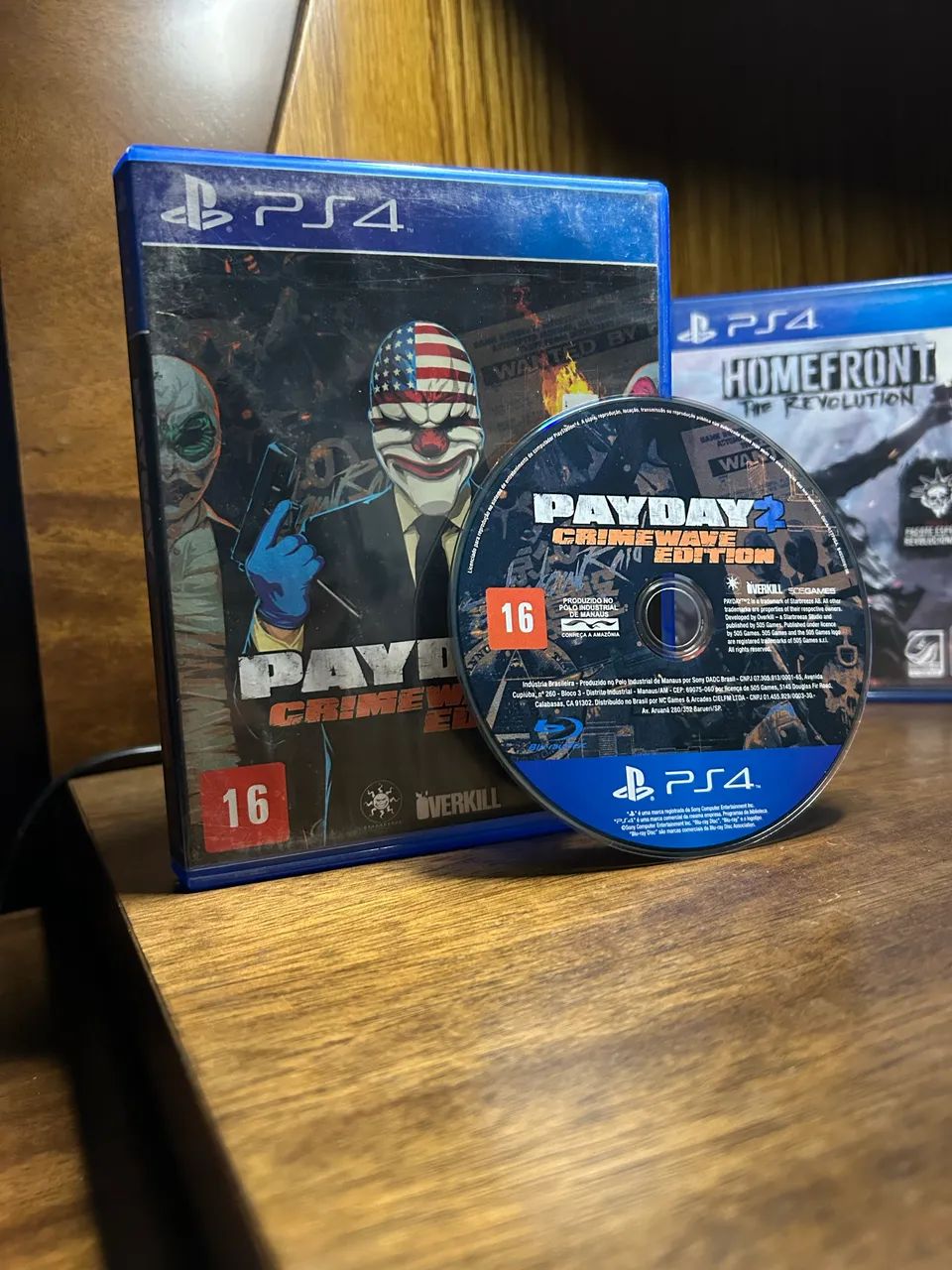 Payday 2 PS4 Original - Ótimo Estado - Foto 2