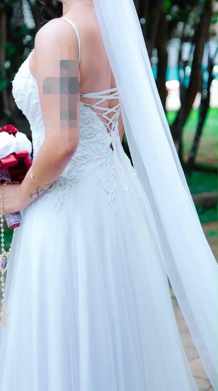 Vestido de Noiva Bordado  - Foto 3