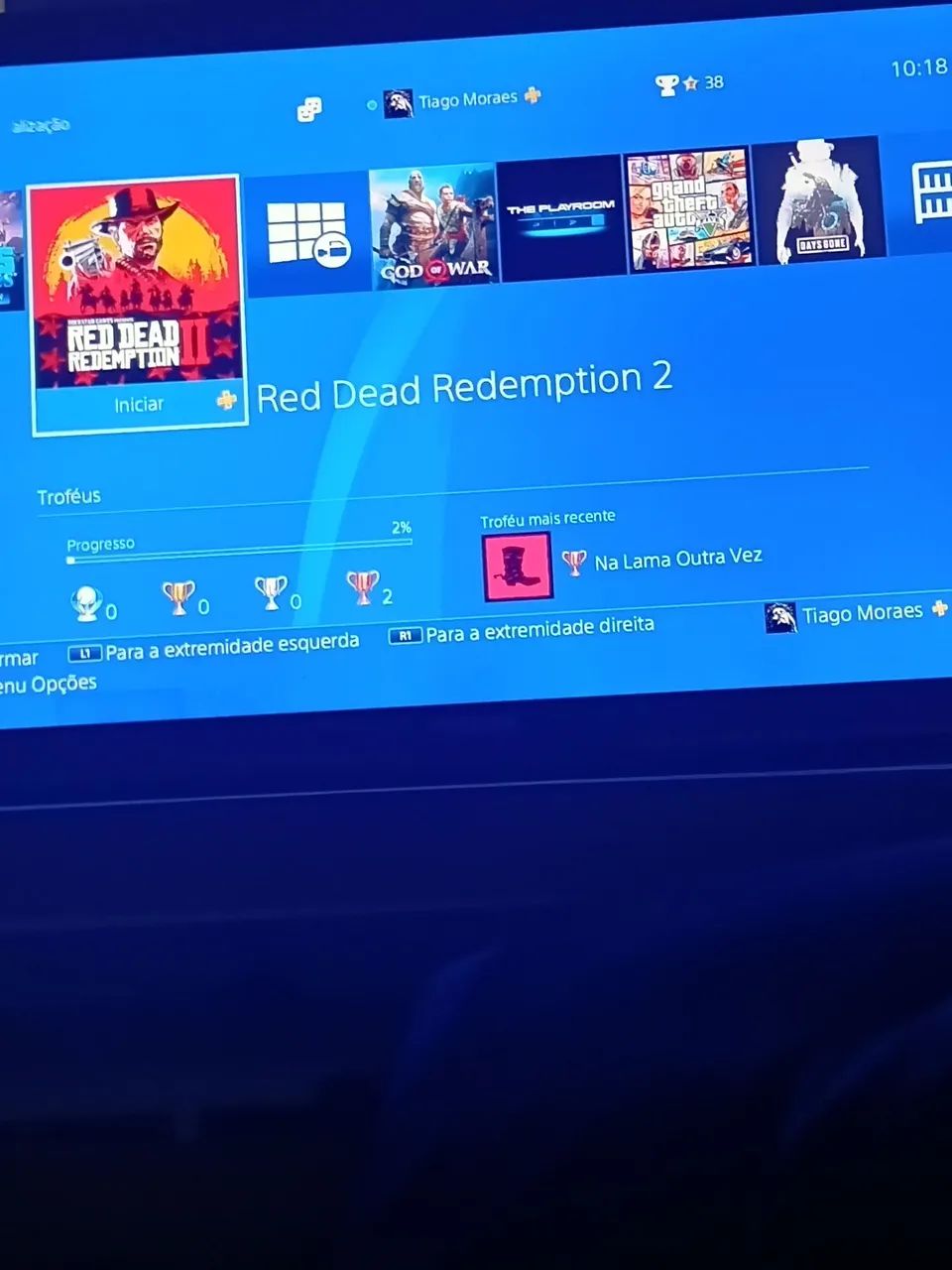 Ps4 ótimo estado. Mais 2 controles e jogos - Foto 2